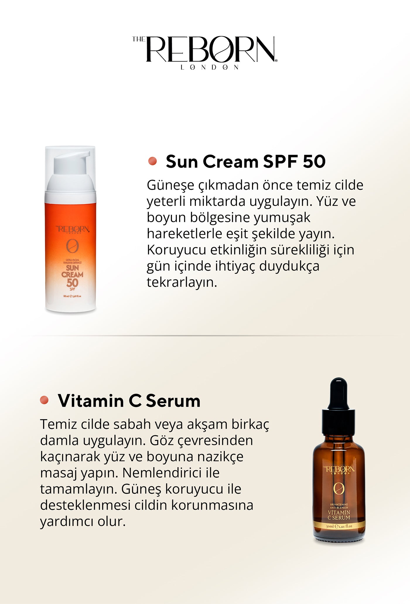 Leke Karşıtı ve Güneş Koruyucu Bakım Seti