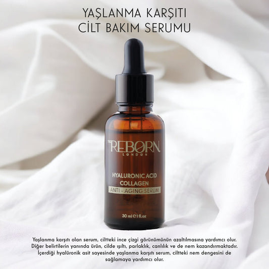 Hyaluronik Asit Ve Kolajen Yaşlanma Karşıtı Serum - The Reborn London