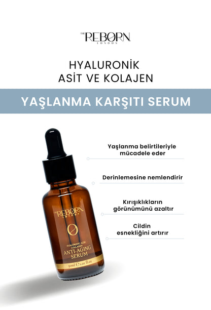 Hyaluronik Asit Ve Kolajen Yaşlanma Karşıtı Serum