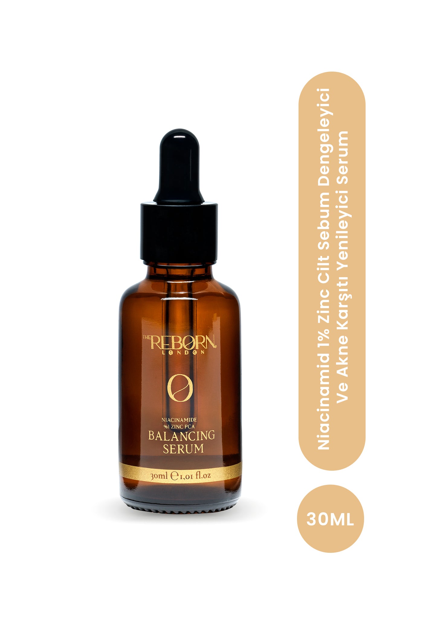 Niacinamid 1% Zinc Cilt Sebum Dengeleyici Ve Akne Karşıtı Yenileyici Serum