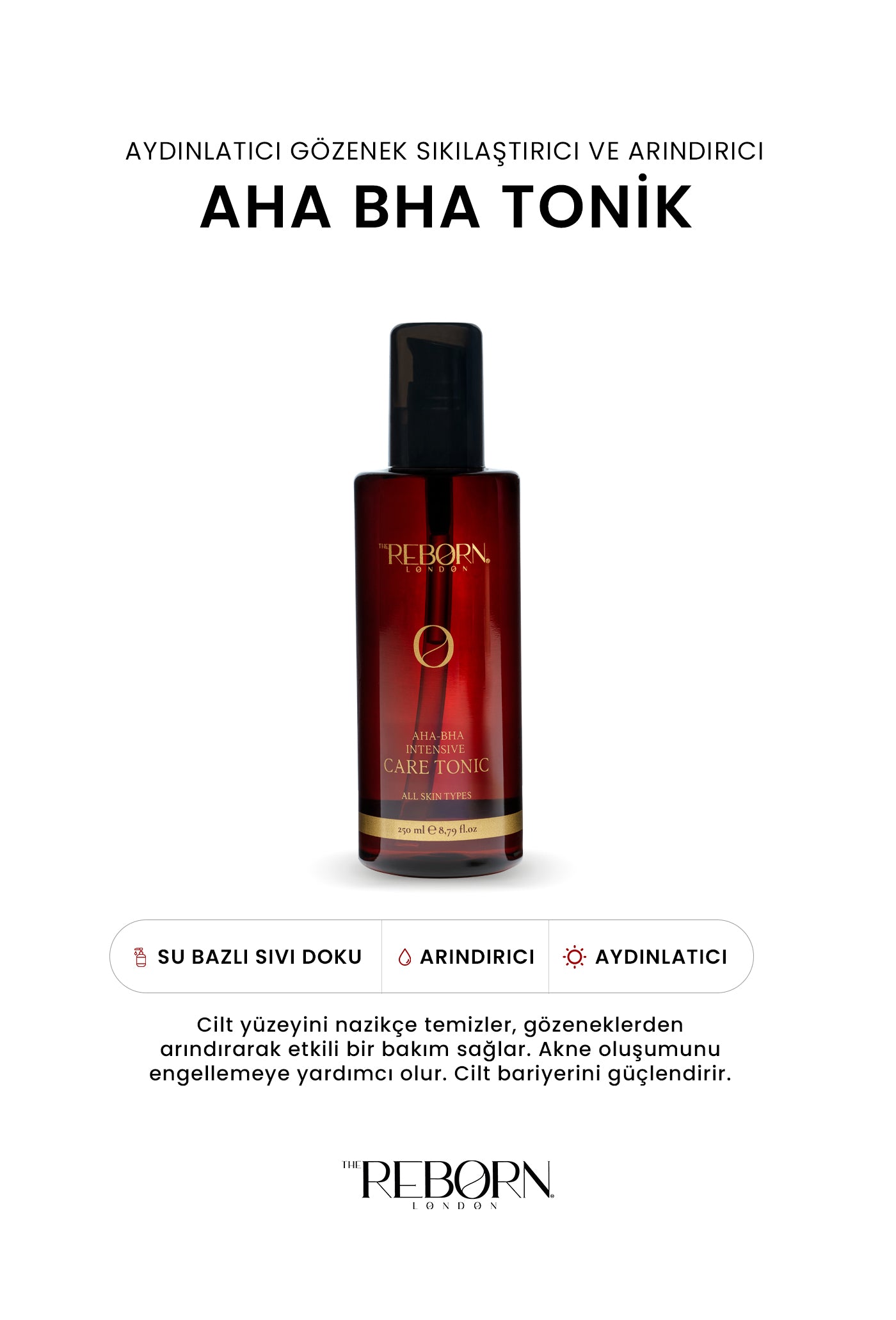 Aydınlatıcı Gözenek Sıkılaştırıcı Ve Arındırıcı AHA BHA Tonik
