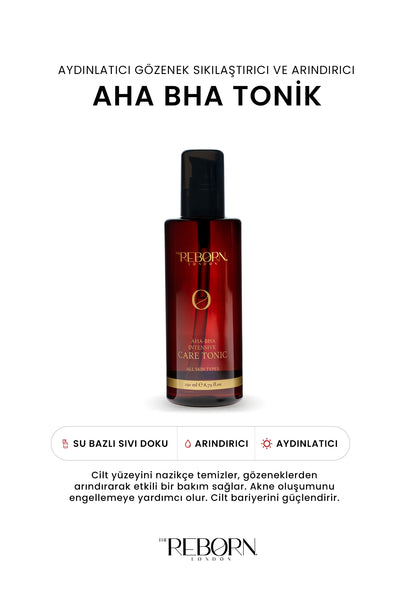 Aydınlatıcı Gözenek Sıkılaştırıcı Ve Arındırıcı AHA BHA Tonik