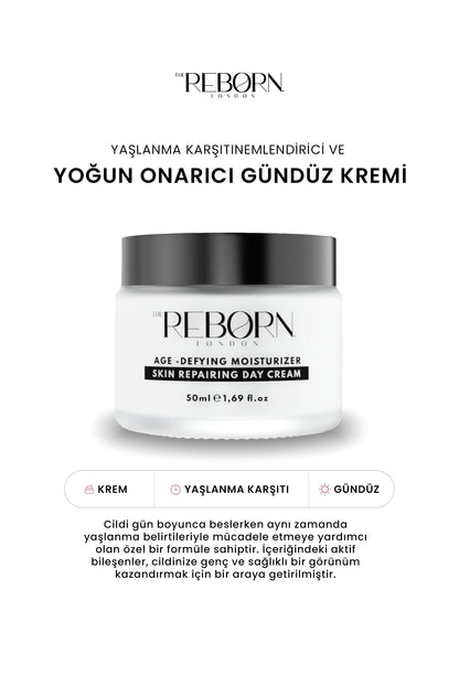 Gündüz Kremi Yaşlanma Karşıtı Nemlendirici ve Cilt Onarıcı