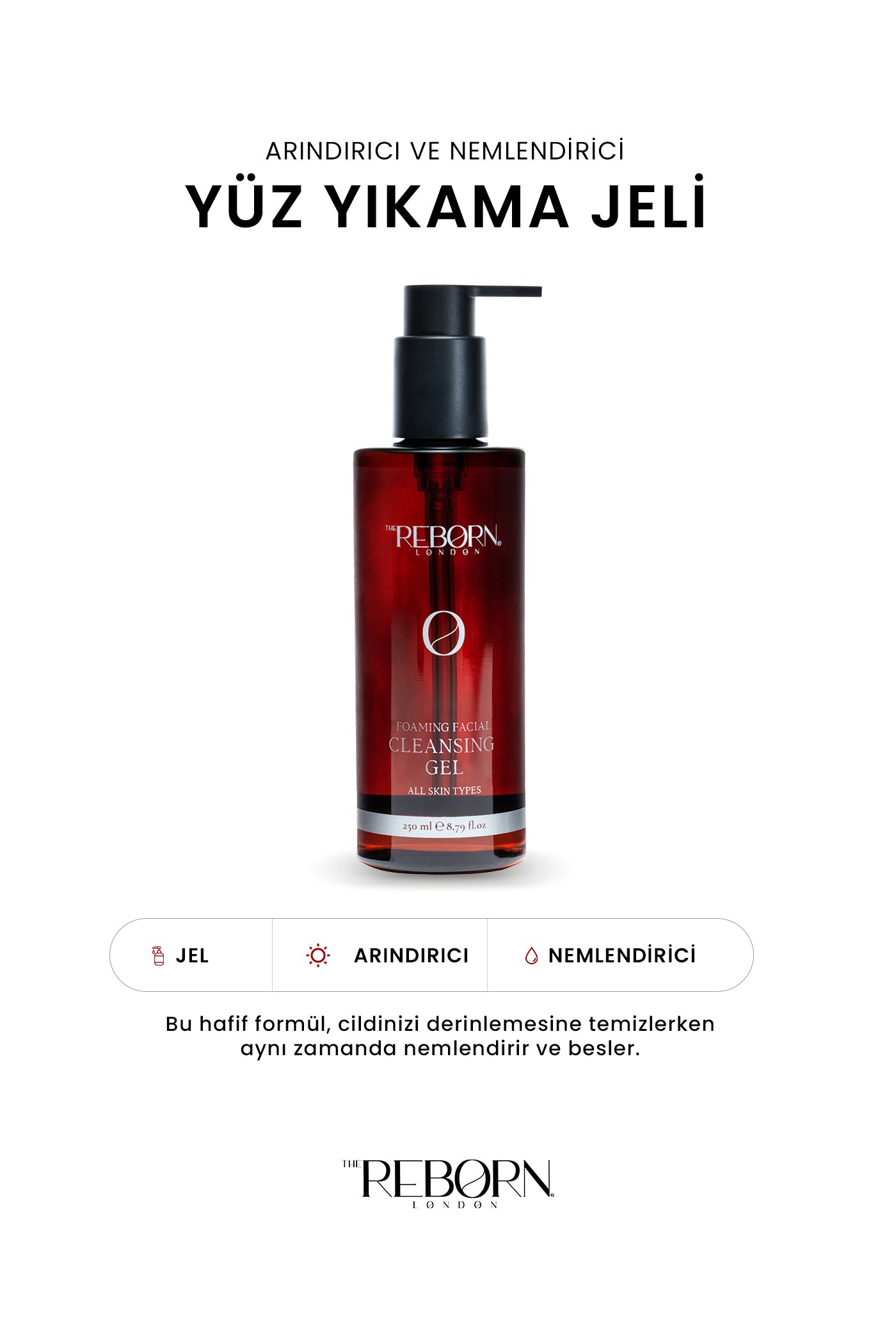 Arındırıcı ve Nemlendirici Yüz Yıkama Jeli